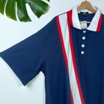 Cider 🆕  Oversized Blokecore Patchy Collar Short Sleeve Polo Shirt Photo 6