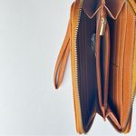 Women's Fall Color Cognac Multiple Compartment Wallet Photo 6