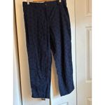 Ann Taylor  Eyelet Pants – Size 6 – Navy Blue Photo 1