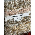 O'Neill O’Neill Lake Shore Striped Knit Sweater Beige Pink Size L Photo 7