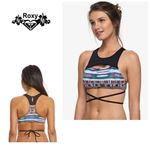Roxy  high neck bikini top. NWT Photo 1