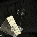 Madewell Sleeveless Wide Leg Jumpsuit 100% Linen Black Pockets Flowy US 12 NWT Photo 7