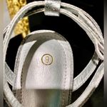 Stilettos NWT MYSOFT Silver Sparkly Women's Size:8 Square toe 4” w/ Ankle Strap Photo 7