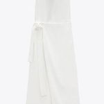 ZARA jumpsuit white romper kaftan Photo 12
