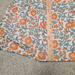 Victoria Dunn Womens Floral Knee‎ Length Dress Sz L Spring Boho NWT Orange Size L Photo 1