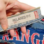 Rangers Handmade Denim Bag Red Photo 6