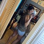 BeachLunchLounge Leopard Print Tie Tank Top Photo 1