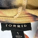 Torrid French Terry Tie Dye Hoodie Dress Sweatshirt Midi Plus Size Size 1 Photo 9