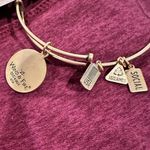 WIND & FIRE TREE OF LIFE Goldtone Bangle Sustainable Bracelet with charms Gold Photo 4