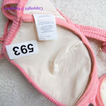 New! Peony Free People Panel Balconette Bikini Top, women size XL Pink Photo 8