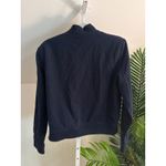 Jason Wu ‎ navy blue bomber jacket with pockets Medium Photo 2