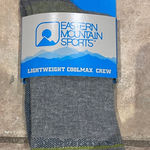 Eastern Mountain Sports  Coolmax Gray Crew Socks Women's Small Photo 0