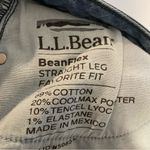 L.L. Bean Classic Blue Straight Leg Favorite Fit BeanFlex Jeans Size undefined Photo 4