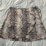 Altar'd State Snakeskin Mini Skirt Photo 3