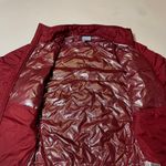 Columbia Omni- Heat 650 DT Down Jacket Burgundy Womens Small Photo 3