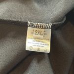 Women’s Black & Yellow Polka Dot Dress Long Sleeve Asymmetrical Hem Size 2XL Photo 9