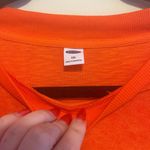 Old Navy  Orange Loose Cropped Long-Sleeve Performance Slub-Knit Terry Sweatshirt Photo 3