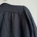 Club Monaco  Drape Black Open Front Zipper Blazer Career Office Wear Size Small Photo 6