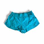 Lululemon Hotty Hot High-Rise Lined Short 4" - Electric Turquoise - Size 14 Photo 5