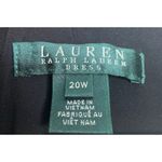 Ralph Lauren Lauren  Womens Midi Career Dress Size 20W Mob Wife‎ Old Money Demure Photo 5