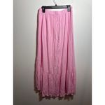 Halara Brand New  Women's Size Large Pink Flowy Long Maxi Dress Hi Low Photo 3