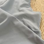 Cider  Light Blue Ruched cami top with a neck scarf NWT Photo 7