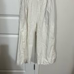 Vince Camuto Vince White Denim Jumpsuit Size Small $445 Photo 2