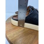 Frye Lena Black Leather Zipper Mule Sneakers Slip On Shoes Size 6M Photo 8