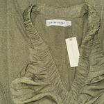 NWT SOVERE studio Anthropologie Rua maxi ruched dress in olive knit XS Green Photo 6