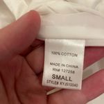 Francesca's Francesca’s Collection White Peplum Blazer Photo 5