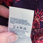 Lands' End Size XL XXL Floral Print Swim Coverup Cover Up Purple Photo 5