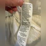 J.Crew Linen Bungalow Popover Linen Top White Size M Photo 6