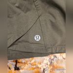 Lululemon  Morning Miles Short Dark Olive Size 4 Photo 4