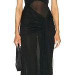 CHRISTOPHER ESBER Chlorophyte Ore Gown in Black 0 New Womens sheer Long Dress Photo 0