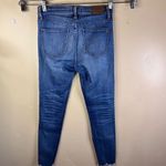 Madewell  Women's 9" High-Rise Skinny‎ Jeans Size 27 Blue Distressed Streetwear Photo 3