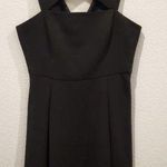 BCBGeneration Black Cutout Mini Dress Photo 0