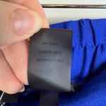 Calvin Klein  Blue Linen Blend Pants Size 14 Coastal Office Trousers Minimalist Photo 8