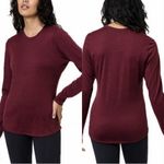 NWT Seg’ments 100% Merino Wool Base Layer Shirt Top Long Sleeve in Burgundy M Red Size M Photo 1