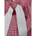 Wild About Me Womens Pink Gingham Pajama W/Pink Trim Top Pants Sleepwear XL Photo 6