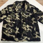 BLANK NYC camo fleece Sherpa jacket Photo 2