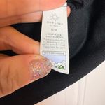 Aerie Offline By  Black Cropped Short Sleeve Workout Top Crew Neck Medium Photo 3