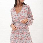 MikaRose  Emory Dress in Peach Amber Retro Size XL NWT Photo 0