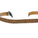 Jaded London Wasted Potential Club Leather Belt, Brown, OS Photo 7