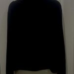 NWT Nation Black High Neck Sweatshirt with Back Cut Out Sz M Size M Photo 0