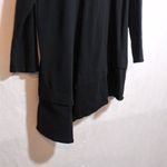 Habitat  Black Asymmetrical Women's Long Sleeve Top Size Small Photo 9