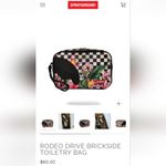 Sprayground NWT Rodeo Drive Brickside Toiletry Bag Photo 11