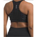 Xersion  Sports Bra Womens Black High Neck Racerback Houndstooth Athletic Photo 1
