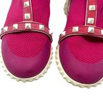 Valentino Garavani  Rockstud Pink Sock Sneakers Caged Studded Shoes 36.5 Photo 6