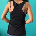 Modern Lux black American flag lion tank top Photo 2