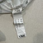 Ymi  Crisp White Wide Leg Jeans Photo 6